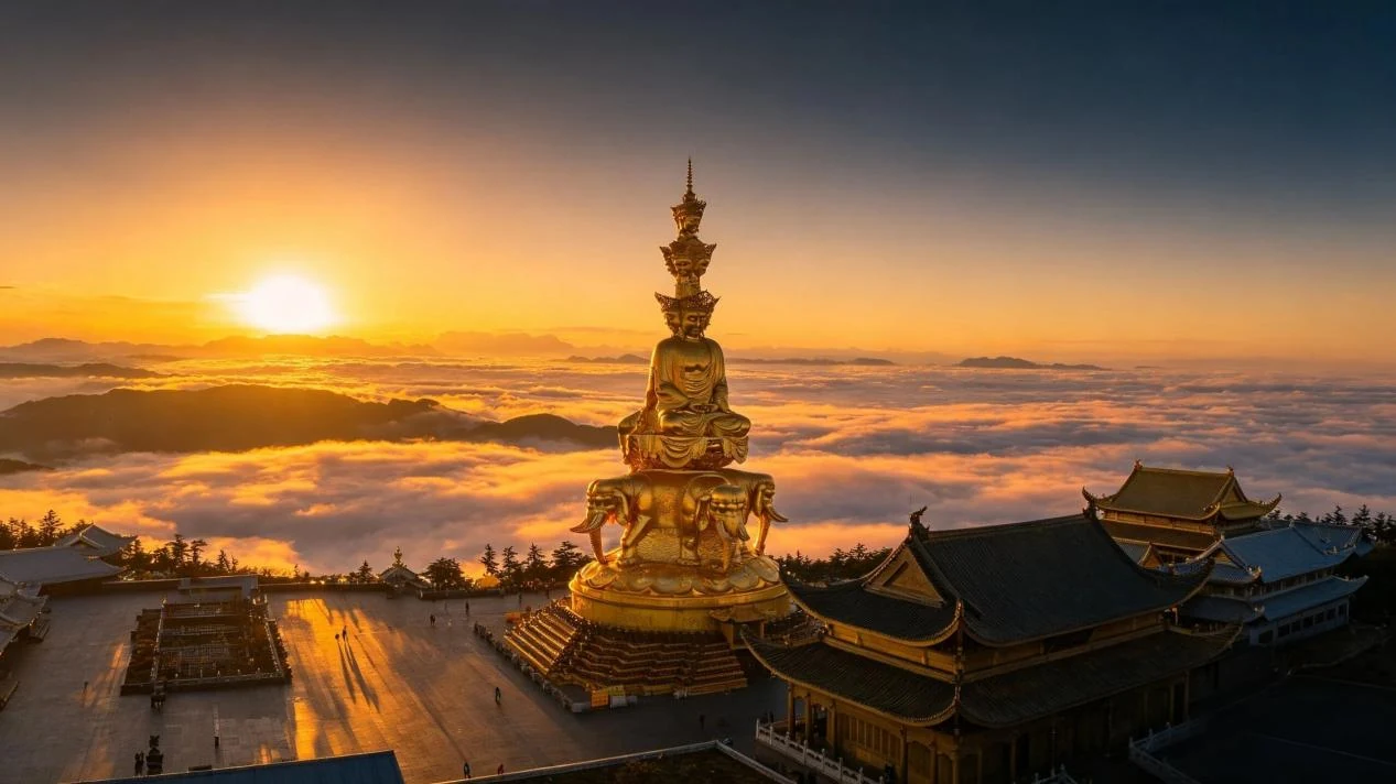 景区智慧票务项目 · 智慧文旅，场景示意图